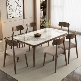 YUEANG Waterproof Chair Seat Covers Set of 4 for Dining Room, Stretch Removable Washable Dining Chair Seat Slipcovers for Home, Restaurant, Banquet,Kitchen Chair Seat Cushion Protector(Taupe,Small)