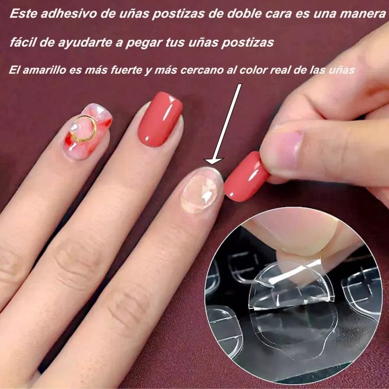 Dolores Jelly Pegamento Uñas Postiza Sticker Decoracion Producto Kit