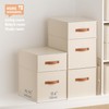 DIMJ Closet Organizers and Storage - Fabric Storage Bins with