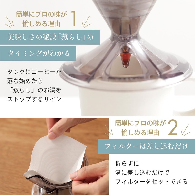 Marna Coffee Ready to K780BK Dripper (For 2 - 4