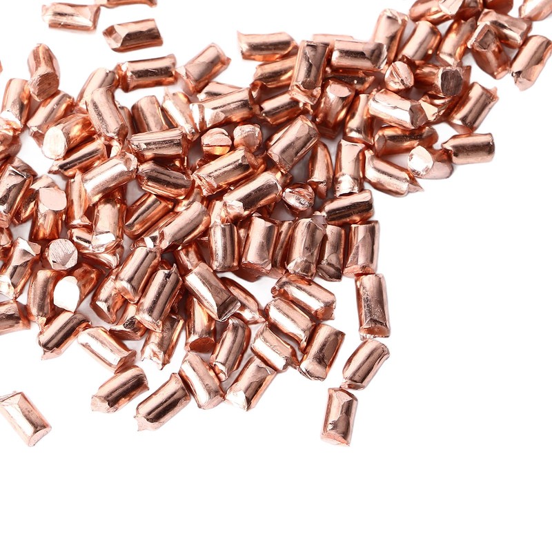 99.99% High Purity Copper Grain, Raw Copper Metal, 200g Copper