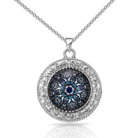 Philip Jones Energy Mandala Necklace