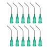 HARFINGTON 12pcs Blunt Tip Dispensing Needles, 18 Gauge 45 Degrees