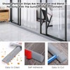 6 FT Collapsible Shower Water Dam, Shower Threshold Water Stopper