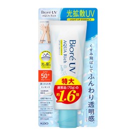 UV Aqua Rich Light Up Essence, 3.9 oz (110 g), SPF 50+ / PA+++ (Large Capacity)