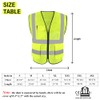 HYCOPROT Safety Vests High Visibility Reflective Vest Executive Manager Jacket
