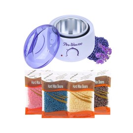 Kit Calentador de Cera Pro Wax100 con 400gramos de Cera española para depilacion Spa