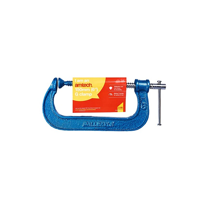 Amtech D0400 150mm (6") G-clamp