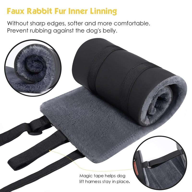 S-ETOVUS Dog Sling for Large Dogs Hind Leg Support, Magic