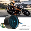 Motorcycle Fuel Level Gauge 52mm Housing Diameter LED Light Display