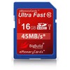 BigBuild Technology 16GB Ultra Fast 90MB/s SD SDHC Memory Card