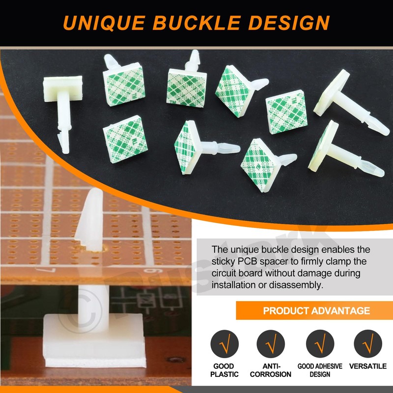 Rustark 125Pcs 5 Sizes 0.19" 0.31" 0.43" 0.56" 0.62" Supporting