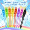 Daemson 75PCS Invisible Ink Pen with UV Light, Spy Pens,