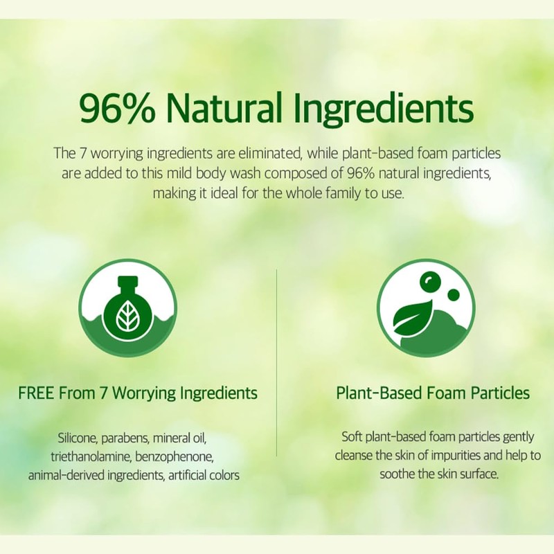 SHOWERMATE Botanic Body Wash 42.3 fl oz, 1.2 kg (Moringa)