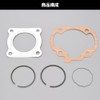 Daytona 95414 Motorcycle Gasket + Piston Ring Set for Live