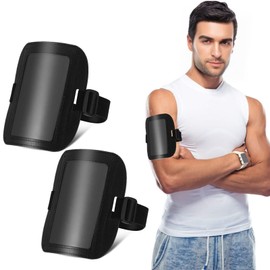 Wristband Holder, Arm ID Card Holder, Adjustable Wristband, Transparent and Waterproof for Security Personnel, Police, Security Personnel, Warehouse and Workshop Staff, Emergency Helpers