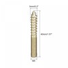 sourcing map Hanger Bolts Double Thread Woodworking Screw Connector M5