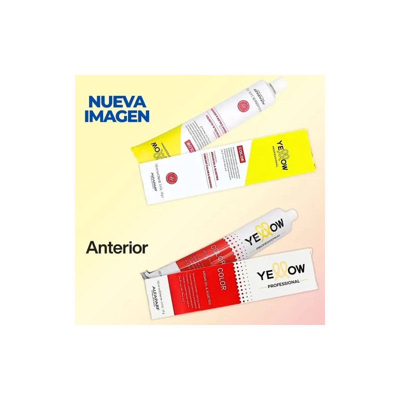 Tintes Permanente Alfaparf Yellow Color + Peroxide 20 Vol-6%