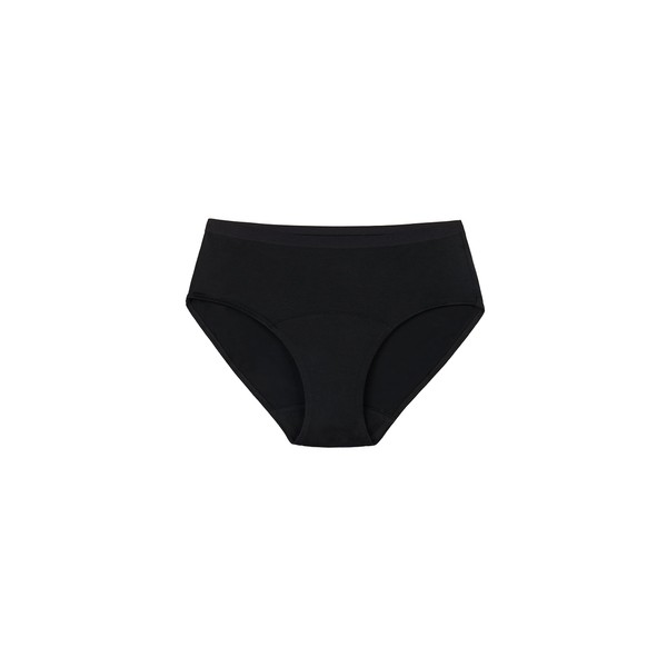 Speax by Thinx Hiphugger Incontinence Underwear for Women, Washable Incontinence Underwear Women, Postpartum Underwear Feminine Care, Black, 5X-Large