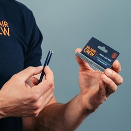 NO HAIR CREW Pinzas de precisión para hombre - Afiladas a mano en Alemania a partir de acero inoxidable.