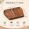Domensi Large Acacia Wood Spoon Rest for Stove Top, 8.5