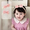 Rannyrena Cute Lace Bow Baby Girls Headbands Large Knot Hair