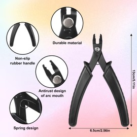 BOHUIZ Bead Crimping Pliers, Bead Crimper Tool, Crimper Beads, Jewellery Pliers, Beads for Jewellery Making, Bead DIY Crafts