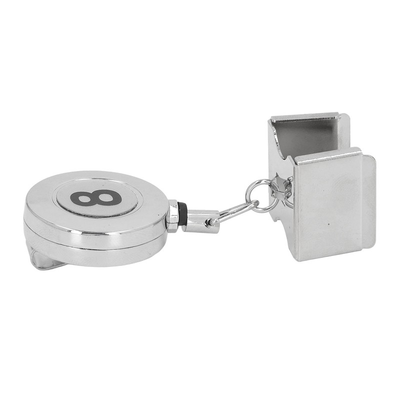 Billiard Cue Chalk Holder Metal Retractable Pocket Pool Cue Chalk