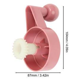 Crank for Knitting, Replacement Knitting Machine Adapter, Durable, Rotating Loom for Sentro 48 Needles, Connecting Handle, Easy Installation
