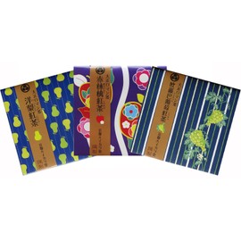 大正ロマン茶 秋冬が春のフルーツ紅茶3個セット 赤りんご マスカット ラフランス紅茶 各10ティーバック入