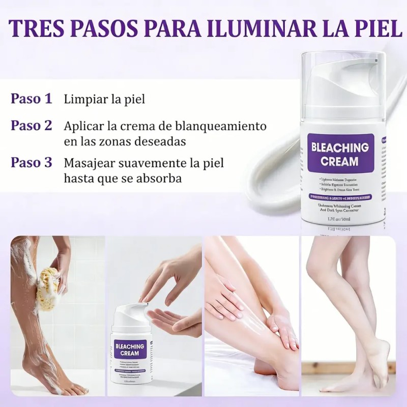 Crema Anti Manchas Despigmentante Aclarante En Cara Y Cuerpo