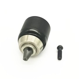 Chuck Keyless N196034 with N092854 1/4"-28 Left Hand Chuck Screw Replace for DeWALT DCD797 DCD792 DCD791 DCD790 DCD796 DCD795 Cordless Compact 1/2-Inch (13mm) Drill