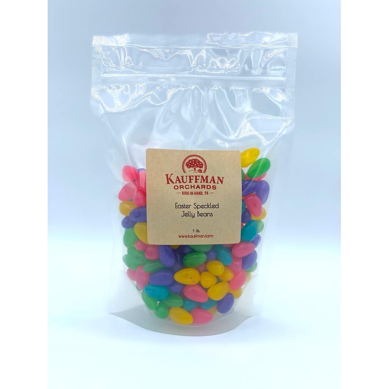 Kauffman Orchards Easter Speckled Jelly Beans, 1 Pound Bag (Pack