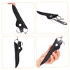 WOONEKY 2pcs Hair Cutting Shear Razor Cases Barber Shears Cover