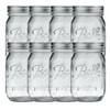 Ball Regular Mouth Pint (16 oz.) Mason Jars with Lids