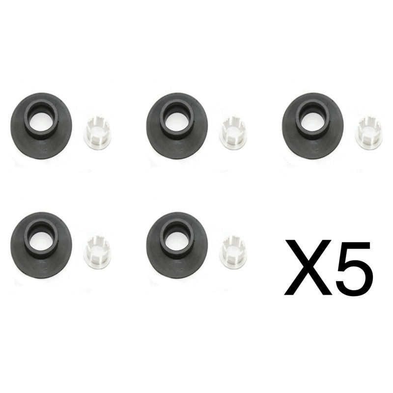 Pack of 5X Replacement Flush Valve Seal & Clips for