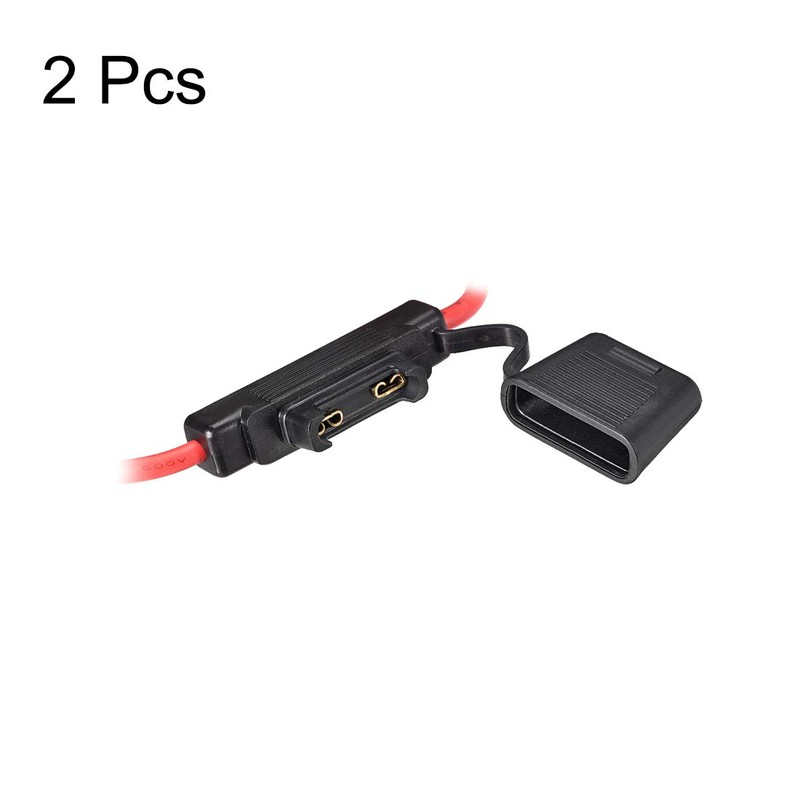 sourcing map Pack of 2 Car Fuse Holder Inline 8
