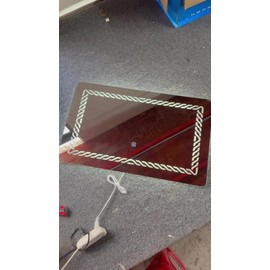 Espejo Rectangular de Baño con Luz LED Táctil, 3 Tonos y Dimensiones 65x40 cm de LuzMascota