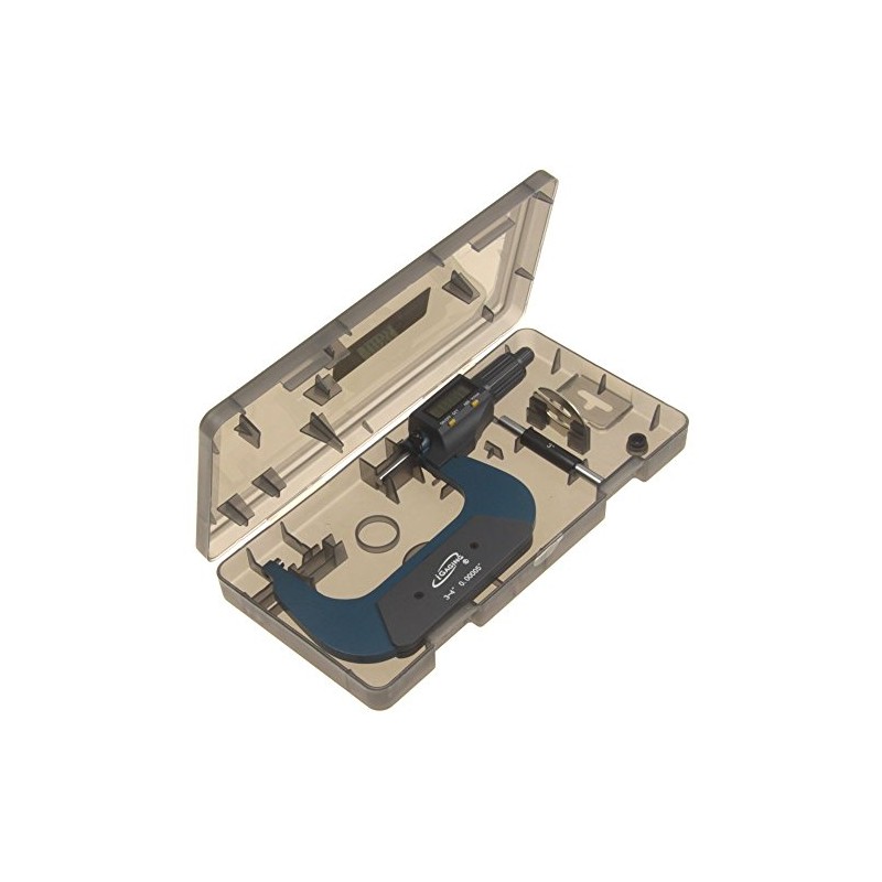 iGaging 3-4" Digital Electronic Outside Micrometer w/Large LCD Display Inch/Metric