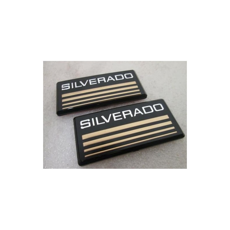 2X Cab Emblem Badge Side Roof Pillar Decal Plate Compatible