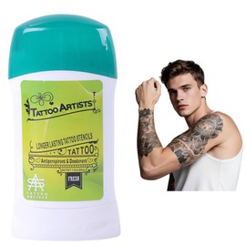 Professional Tattoo Transfer Gel with Green Soap Formula | Tattoo Stencil Gel for Precise Design Transfer | Quick-Drying, No-Residue Skin-Friendly Tattooing Solution for Artists & DIY Enthusiasts
