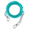 Tie Out Cable for Dogs, 80FT Dog Leads for Yard