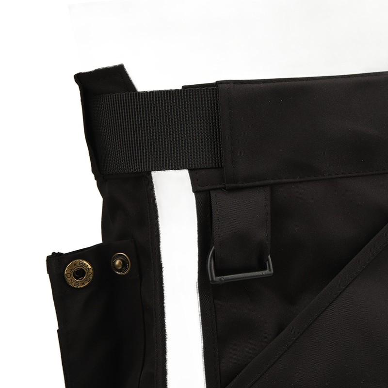 Apron Waist Cover with Plastic Buckle Multiple Pockets Server Aprons
