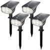 Solar Spot Lights Outdoor,IP65 Waterproof 40 LEDs Landscape Spotlights,USB &