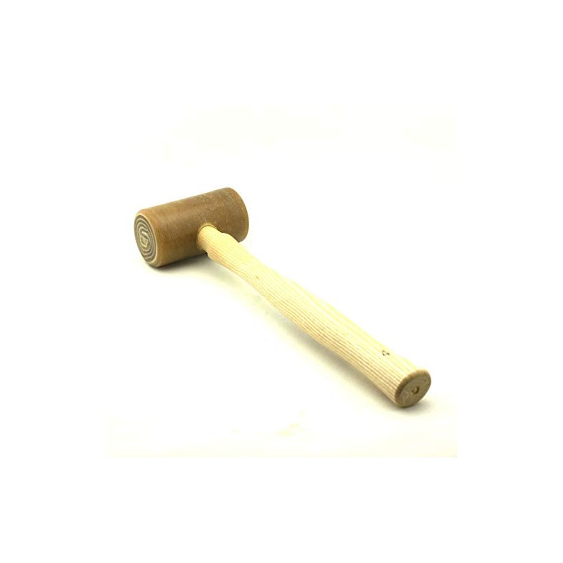 10OZ 2" RAWHIDE MALLET W/SOLID HEAD