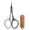 GERMANIKURE Tower Point Cuticle Scissors - Self-Sharpening FINOX22 Titanium Coated