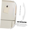 Zerodeko Universal Freezer Door Handles Nonslip Refrigerator Door Pull Replacement