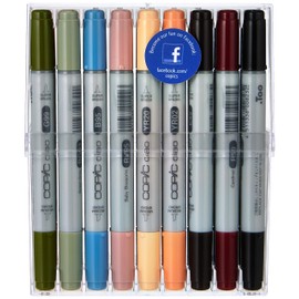 Copic Ciao Set of 20 Pens for Drawing Manga Style Collection
