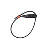 ZEFAL PADLOCK K-TRAZ ZIP3 BLACK CABLE 450MM