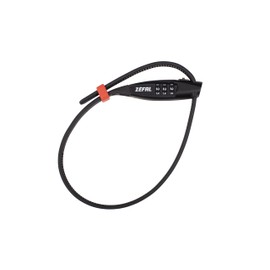 ZEFAL PADLOCK K-TRAZ ZIP3 BLACK CABLE 450MM